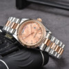 Calendar, quartz watch, solid steel belt, 2023, Aliexpress, wholesale