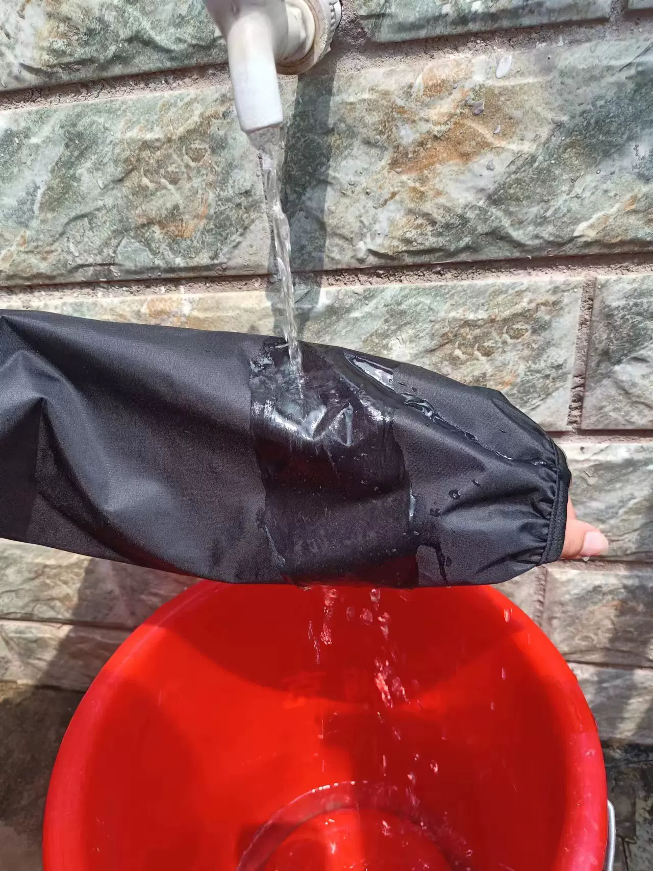 2023新款软皮套袖干活饭店专用男女耐磨护袖防水防油耐磨袖套均码