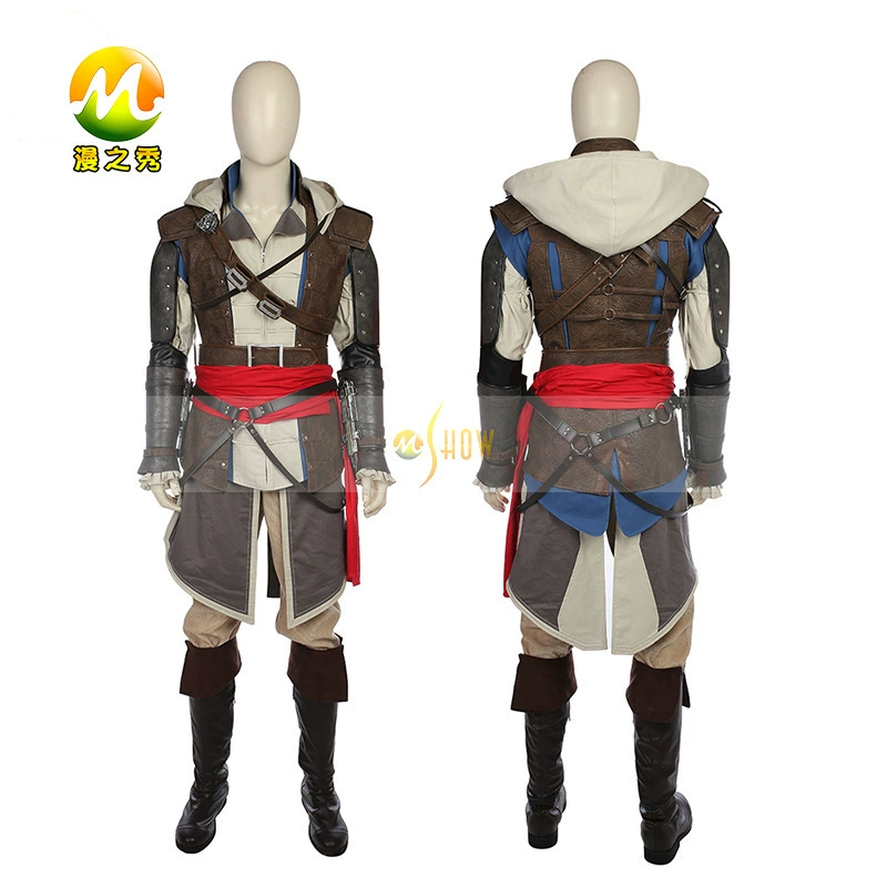 漫公爵 Assassin's Creed 4 Black Flag COSPLAY EETACKKVAC COS Сервис GAME Assassin Factory Direct Sales
