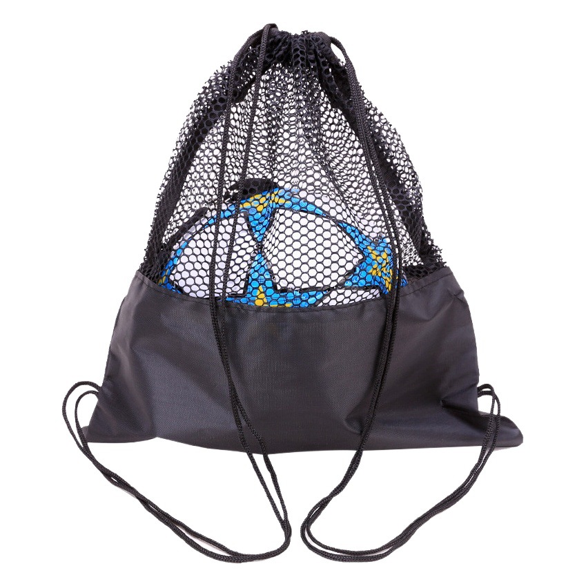 Football small net bag single shoulder square ball bag basketball volleyball ball storage bag outdoor storage small ball bag