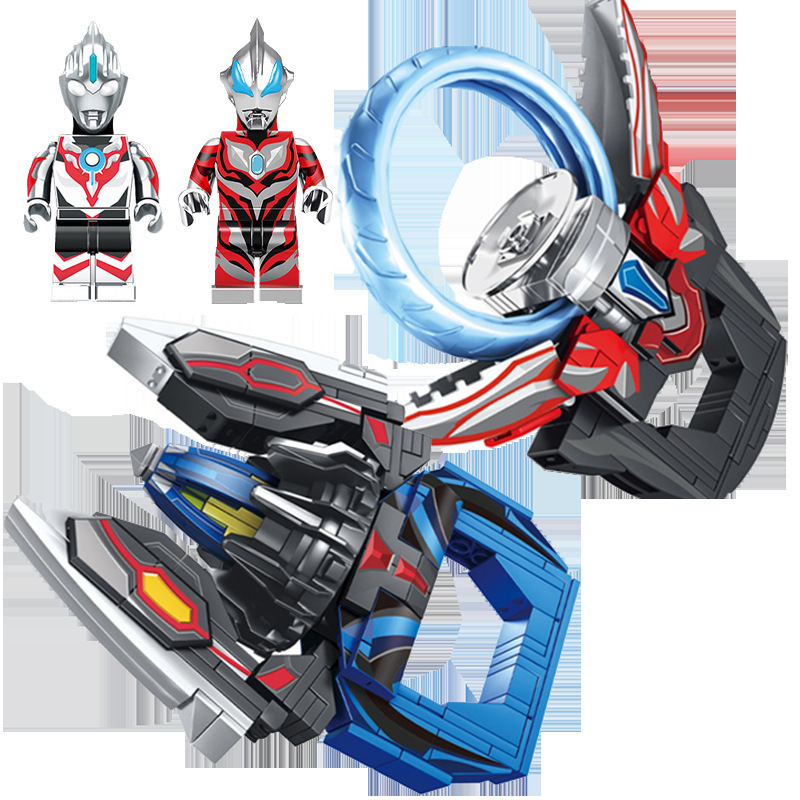 Compatible with Senbao Building Blocks Ott Hero Jade Claw Obu Ring Children's Intelligence Assembly Toy