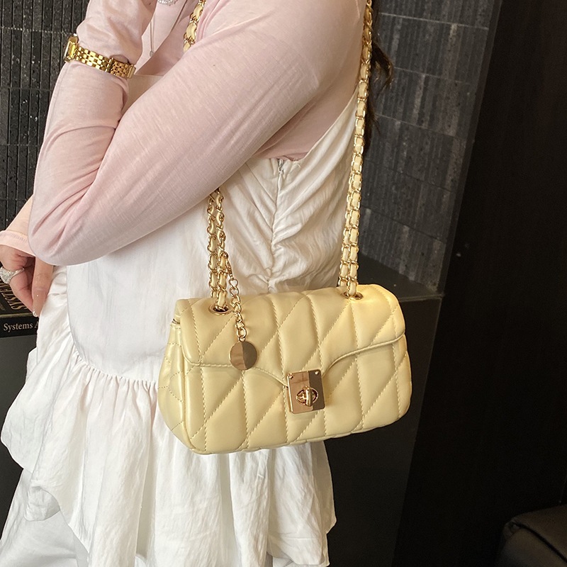 Nicho diario sensación de bolso de cadena de diamond para mujeres 2026 nuevo bolso cuadrado de tendencia de viaje universal bolso de hombro image 5