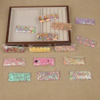 Handmade Nail Sequins Hair Accessories - 8cm Colorful Cloth Decorations, Direct from Factory
Ручные пайетки для волос - 8см красочные тканевые украшения, прямо с завода