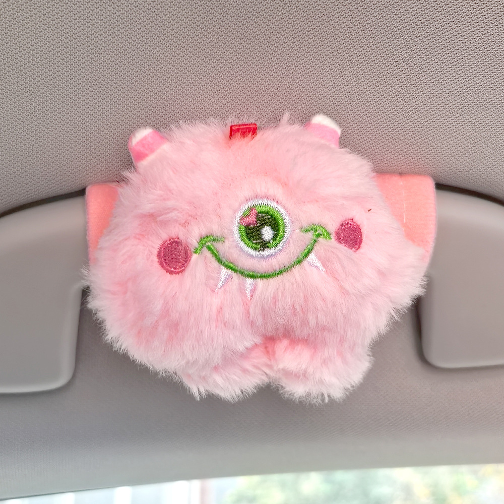 Creativo pequeño monstruo mango de automóvil guante de freno de mano de automóvil general mango de puerta interior guante de techo