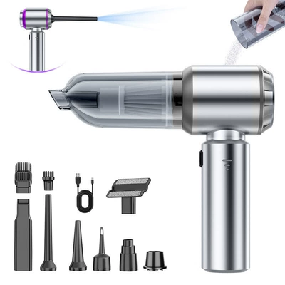 Car Vacuum Cleaner Household Rechargeable Portable Handheld Brushless Small Powerful Blower Dust Cleaner Large Suction Dust Cleaner