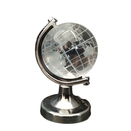 Cross-border source Jingyun new 40 crystal globe student desk ornament educational children's toy desktop decoration