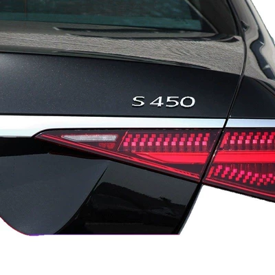 Letter and Number Tail Emblem | Car logo