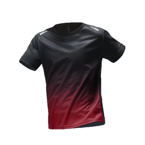 Cool ice silk T-shirt men's short-sleeved 2025 new summer thin quick-drying breathable half-sleeved men's running top