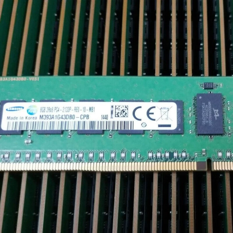 DDR4 server memory note ECC RDIMM REG with register