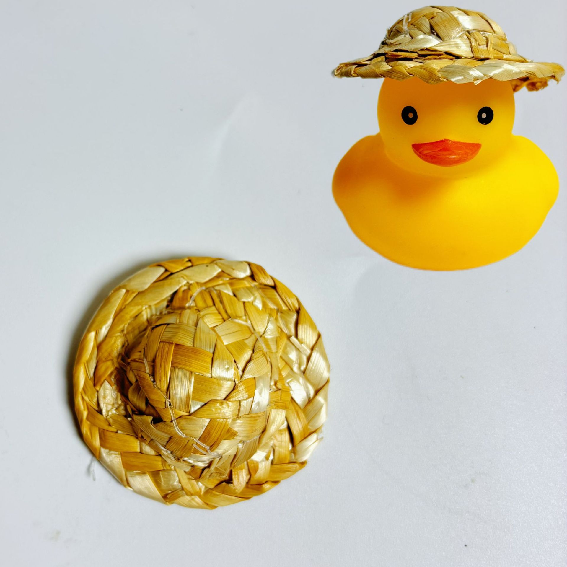 国境を越えた水小黄鴨部品アクセサリー8号アヒル帽子マフラー飾り手打レモンミルクティープレゼント