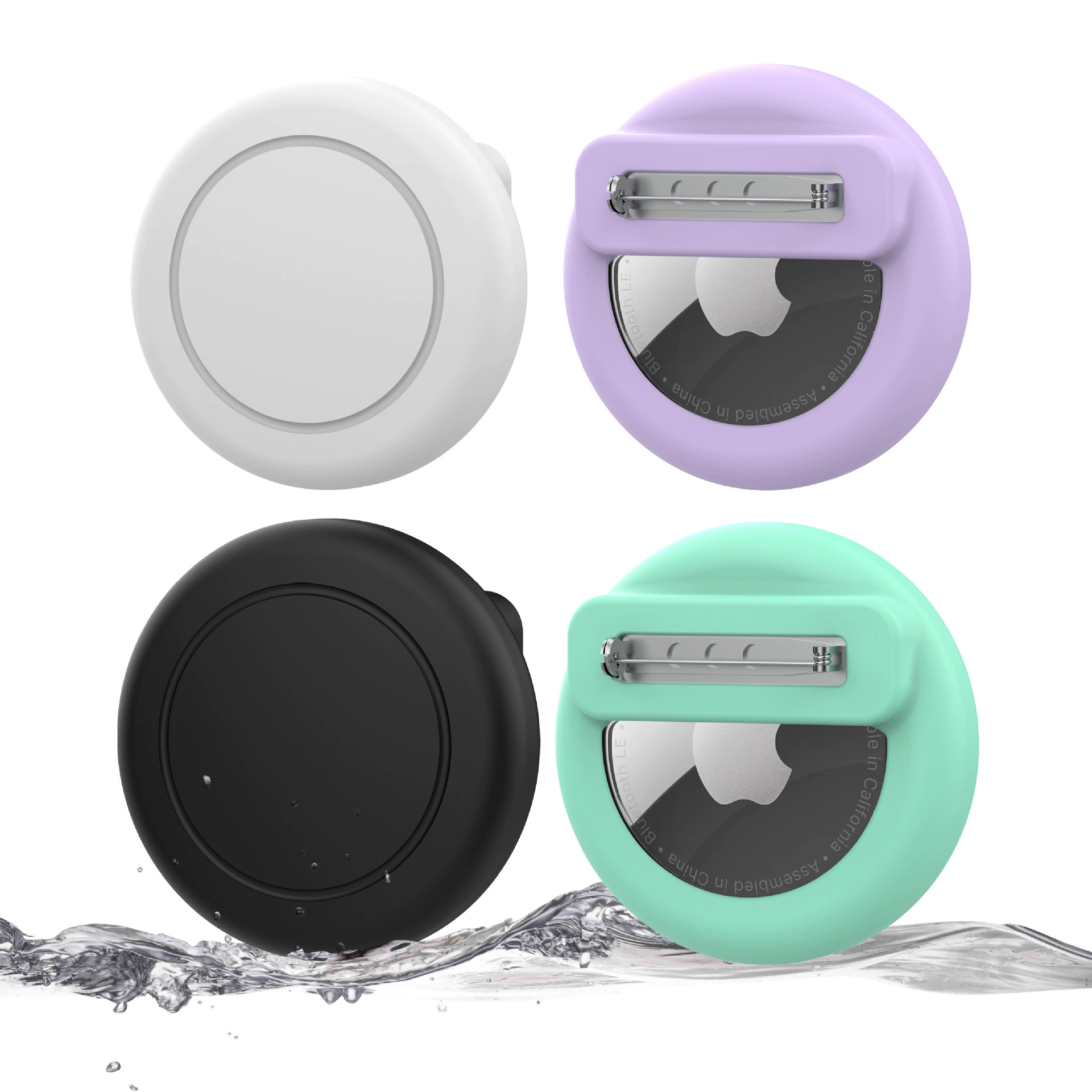 Подходит для Apple AirTag, силиконовый защитный чехол для устройства с защитой от потери, рюкзак, защитный чехол для локатора для домашних животных и детей