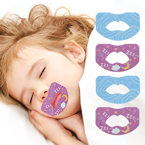 Closed mouth orthopedic mouth patch for children and adults sleeping to prevent mouth opening and closing mouth sealing patch for snoring physical anti-snoring patch