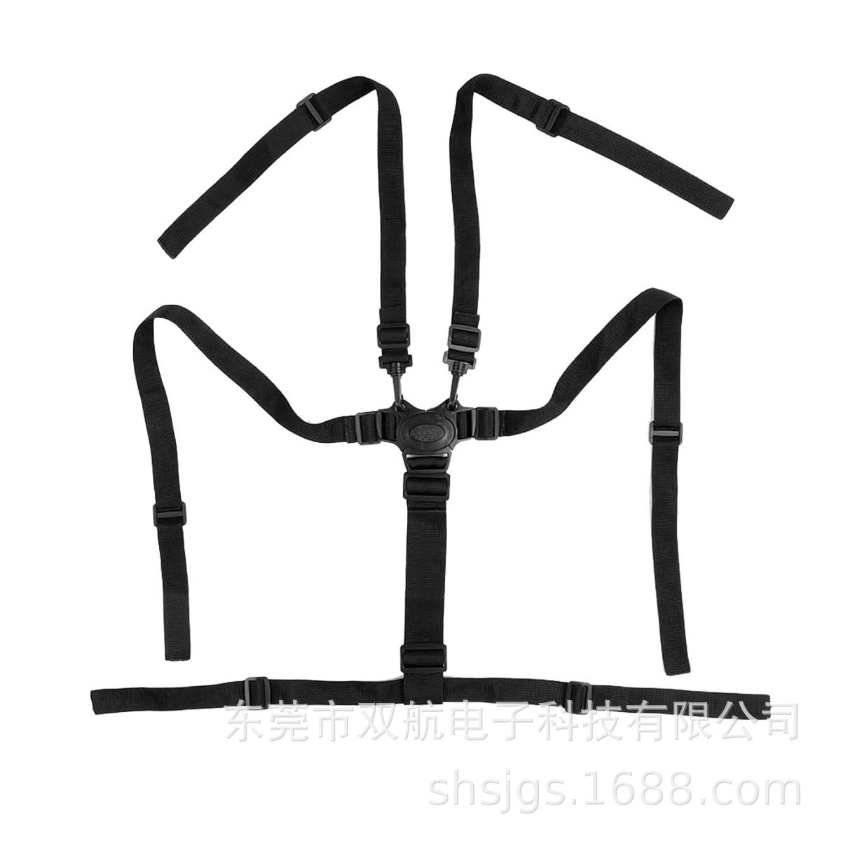 加工五位一体儿童安全带 三点五点式米高折叠车三轮手推车安全带