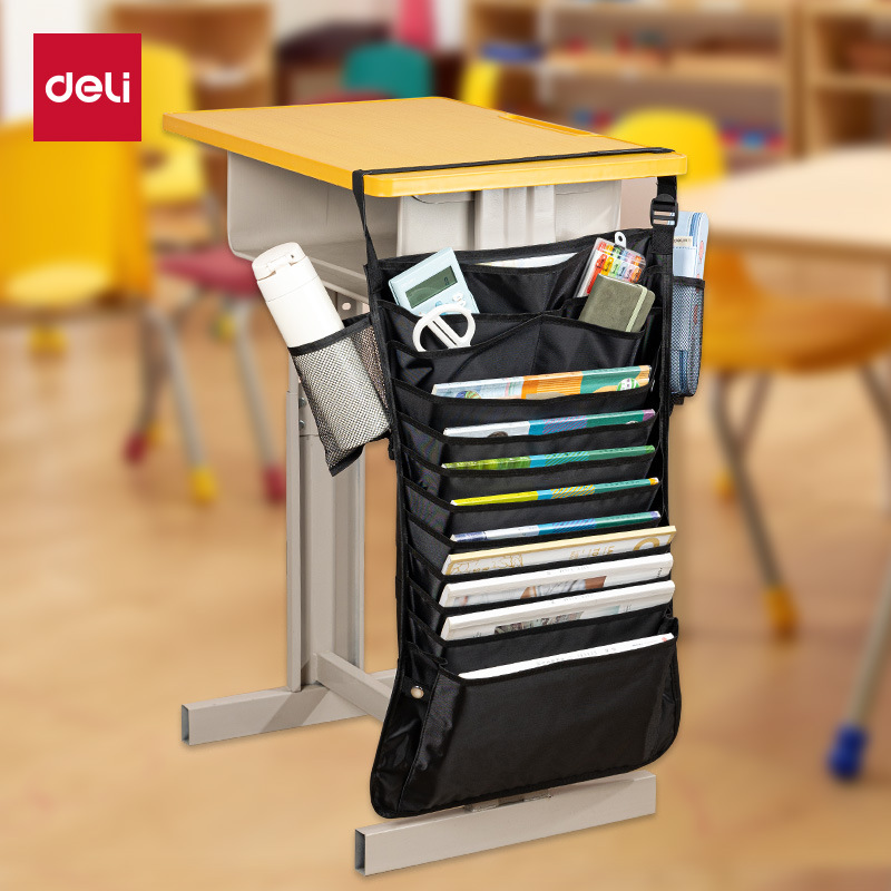 73164 bolsas colgantes de escritorio de escritorio bolsa de lona de escritorio de estudiantes de escuela secundaria y secundaria