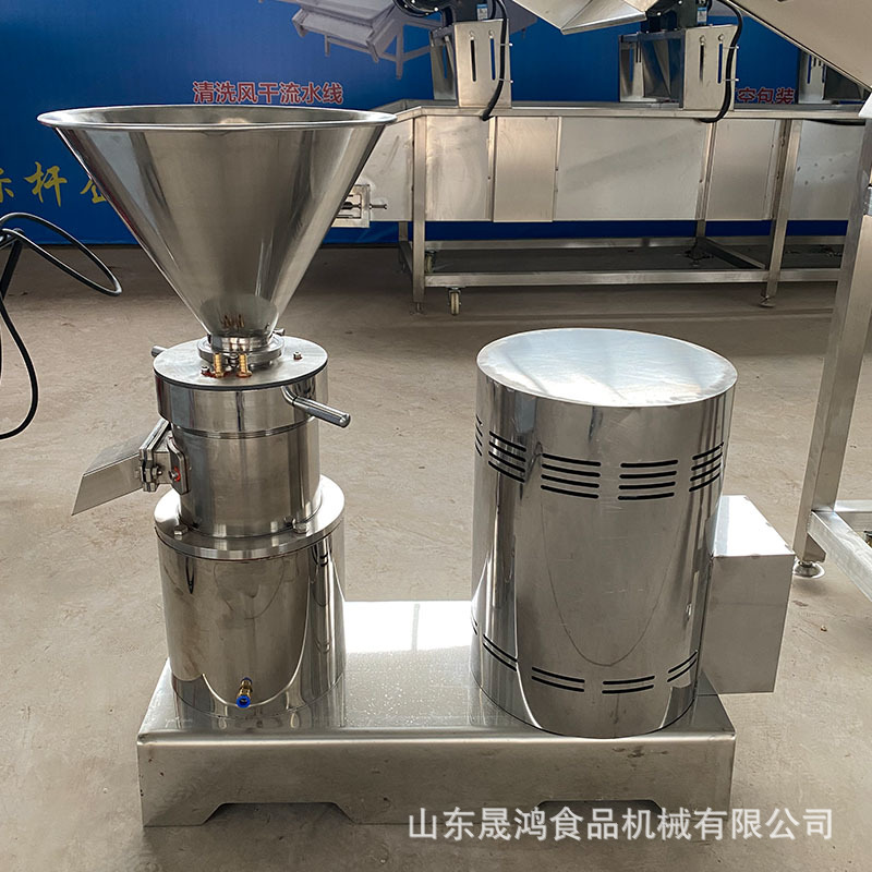 不锈钢鸡鸭鱼骨架骨泥机 电动多功能食品级胶体猫粮研磨机