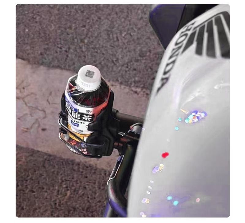 Motorcycle Punch-Free Adaptive Water Cup Holder Mountain Bike Accessories Bicycle Universal Hanging Bicycle Water Bottle Holder