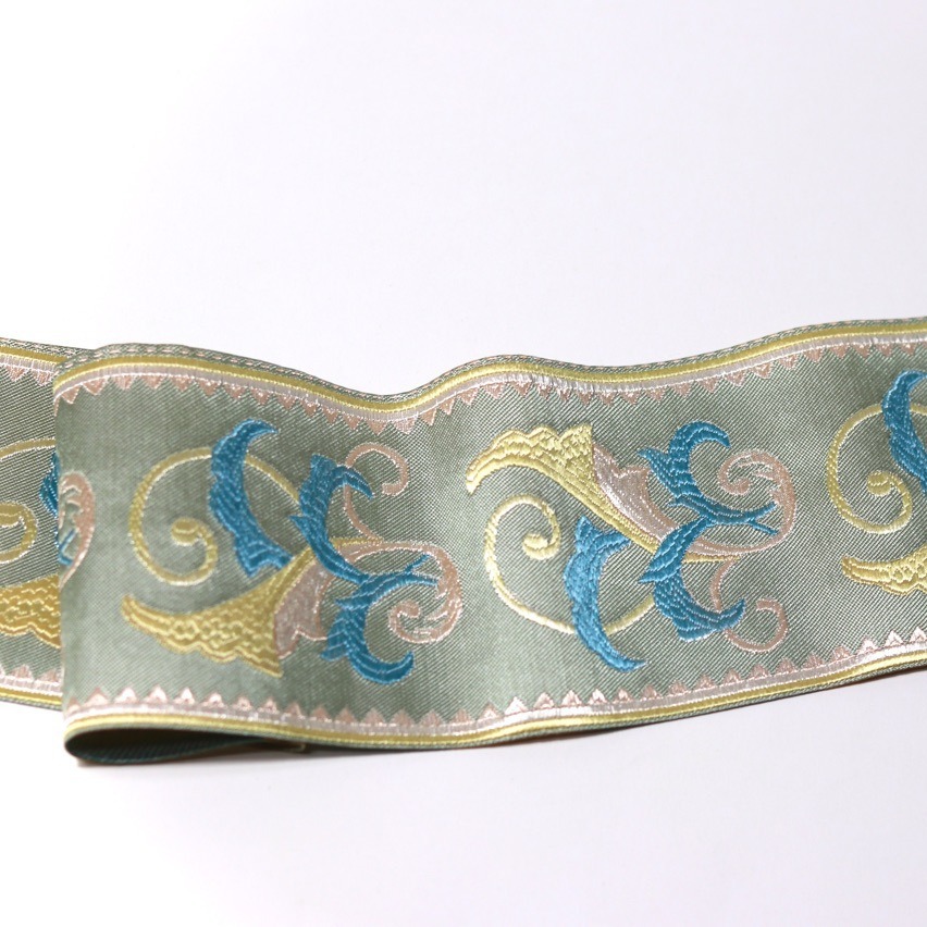 9,2 cm de ancho alta precisión patrón de la cinta caballo cara falda Hanfu corredor de mesa cama sofá cojín mantel decorativo costura