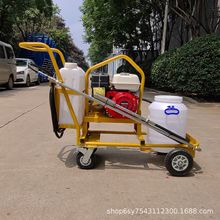 小型乳化沥青撒布机汽油/柴油喷淋设备建筑道路施工翻新机械