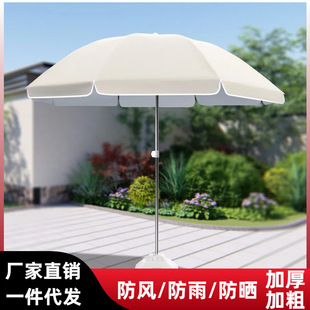 户外大伞遮阳伞摆摊伞雨伞商用太阳伞地摊沙滩伞圆伞防晒折叠批发-阿里巴巴