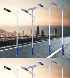 Angsheng Solar Light Street Light 6m Outdoor Light led Household Super Bright NeW Rural Waterproof Outdoor Garden Light 100W