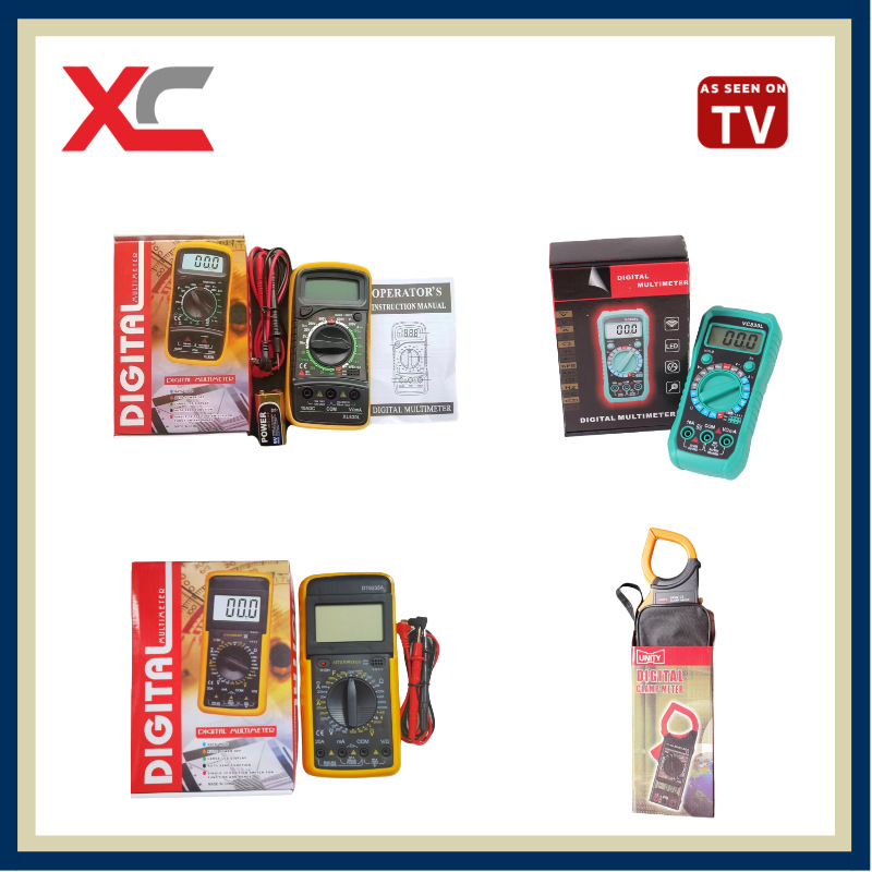 跨境专数字万用表数显测试表多功能仪表手持电压测试交流电流表