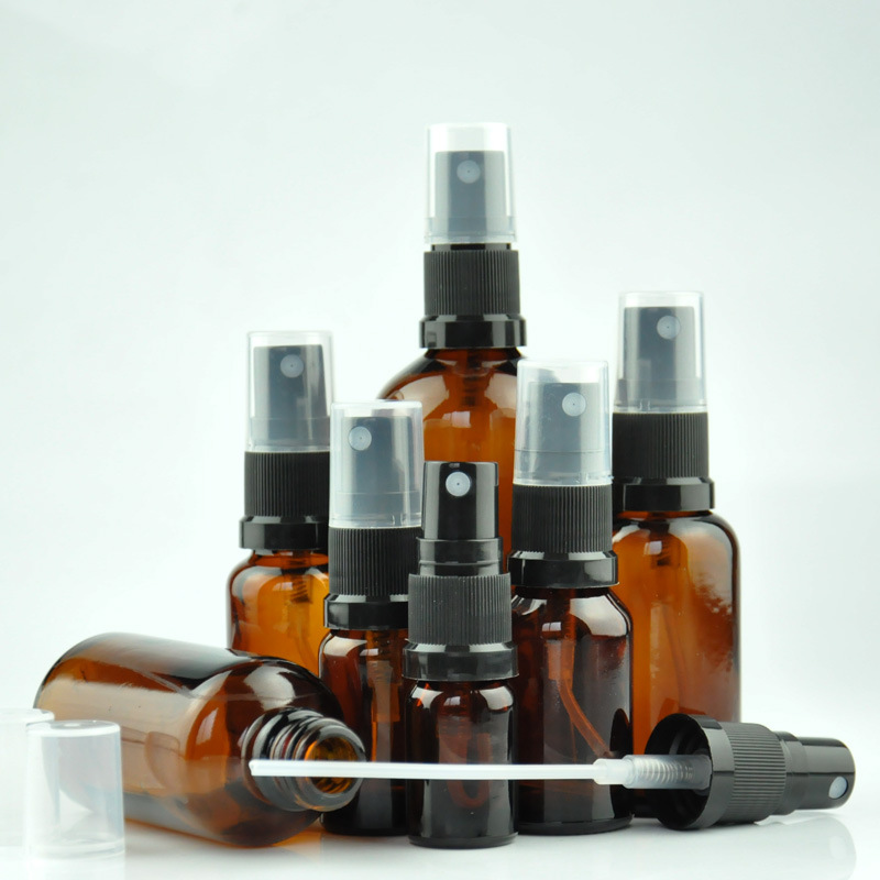 特価スポット茶色精油瓶茶色スポイト瓶ガラス分注スプレー瓶10ml 15ml 30ml 50ml|undefined