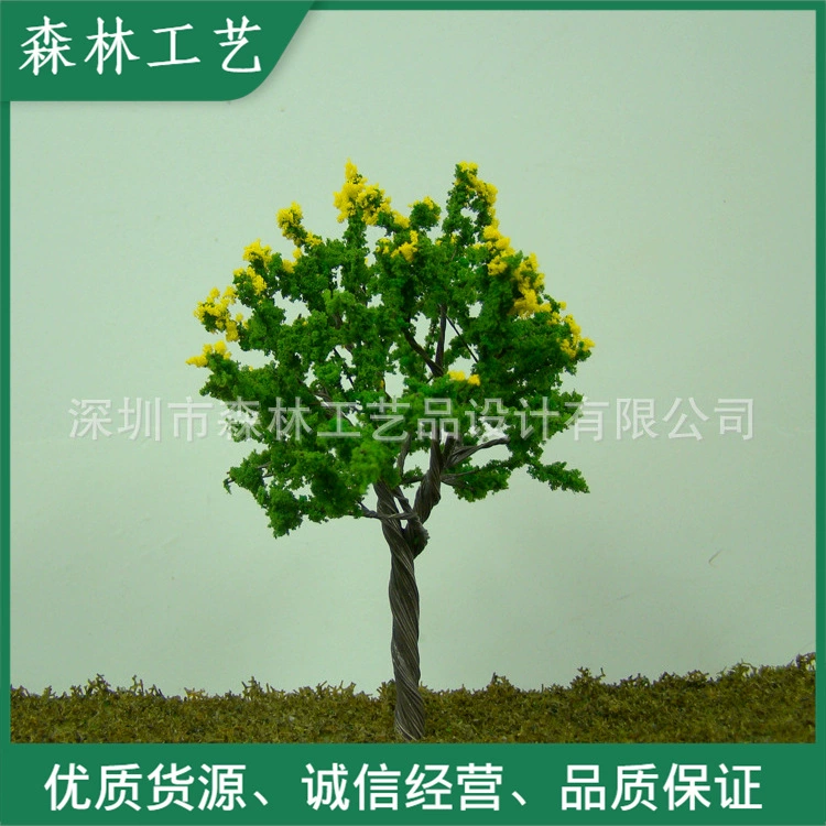 Оптовая Продажа с фабрики песочный стол модель здания дерево мох микро ландшафт аксессуары для украшения дерева 108-90A