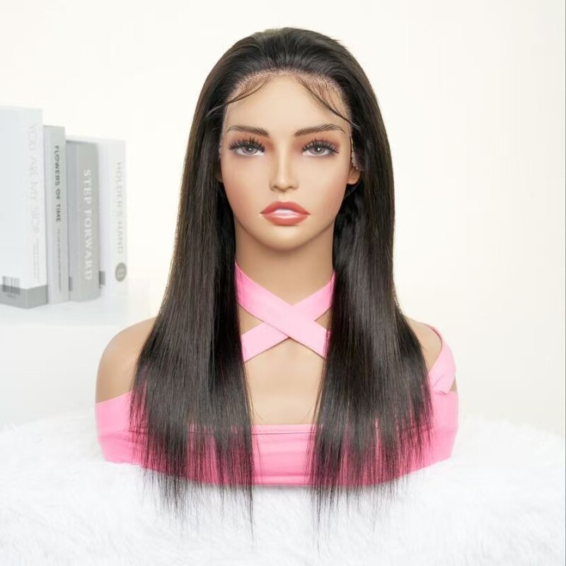 18inch 13X4 Full Front Human Hair Wig, High Quality, Extremely Soft, Can Be Shipped for Cross-Border Orders
