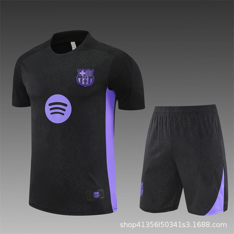 2627 temporada Barcelona Real Madrid Argentina Brasil España fútbol de manga corta trajes de entrenamiento para adultos equipo nacional