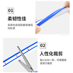 Silicone Flexible Neon Light Strip 6*12 8*16 Flexible 12V Low Voltage Advertising Sign for Letter Shaping Outdoor Light Strip