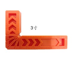 Right-angle positioning ruler 90-degree L-shaped angle ruler fixed locator plastic angle ruler woodworking marking auxiliary tool