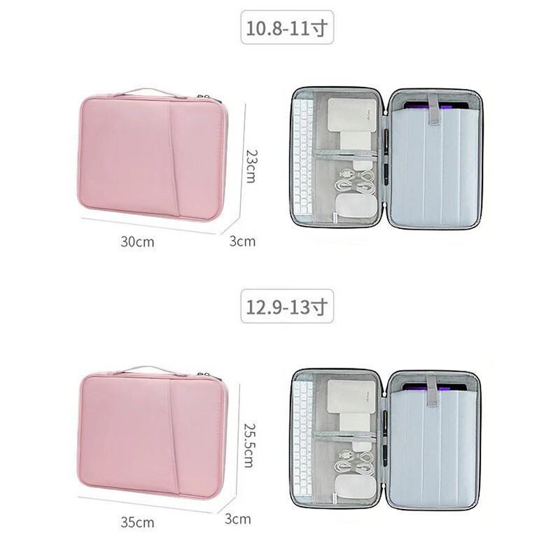 iPad Tablet Bag Laptop Protective Cover 12.910.8 Storage Bag Portable Inner Sleeve 13.3inch Computer Bag