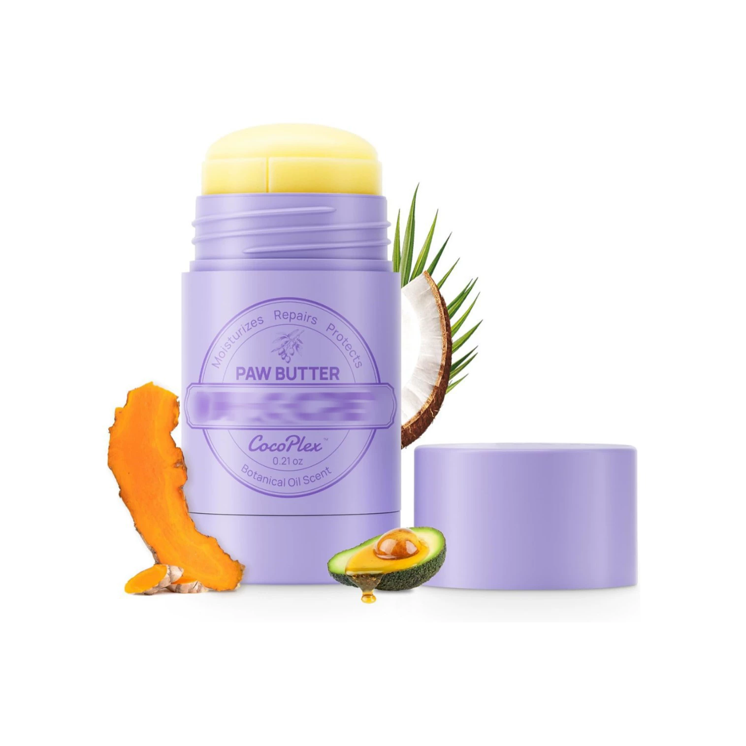 Бальзам для лап HICC PET успокаивает лапы собаки, мягко очищает и увлажняет сухие подушечки лап.