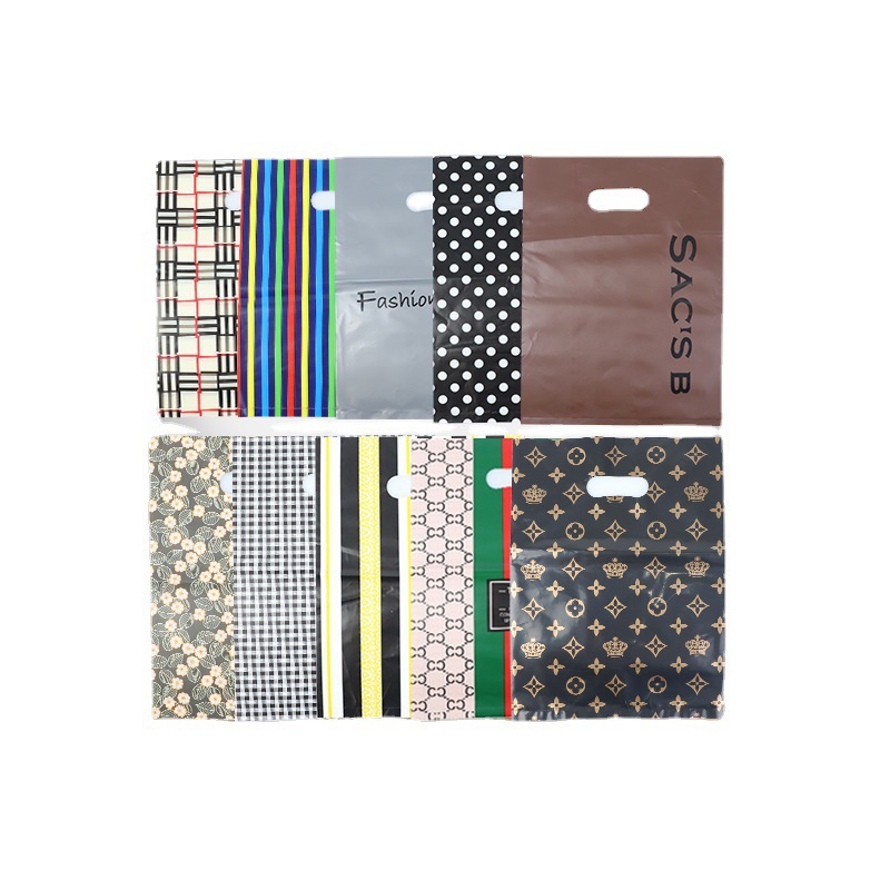 Clothing Store Plastic Bags, Jewelry Gift Packaging Bags, Children's Clothing Store Shopping Bags, Daily Use Tote Bags