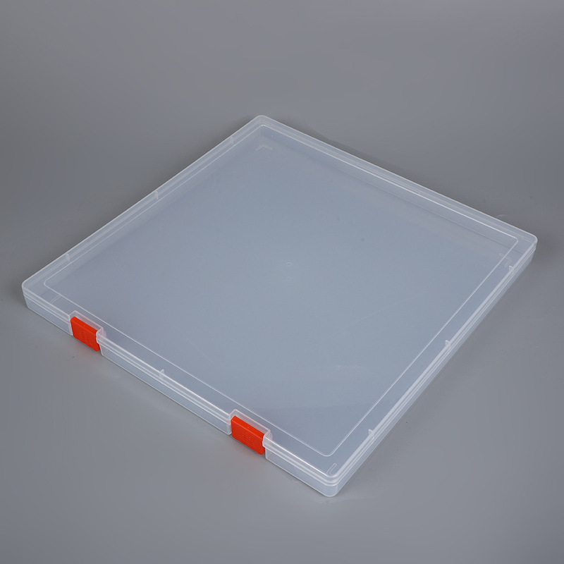 Transparent Thickened F17 Plastic Box Dustproof Puzzle Document Contract Storage Box Bead Protection Box Bead Temporary Storage Box