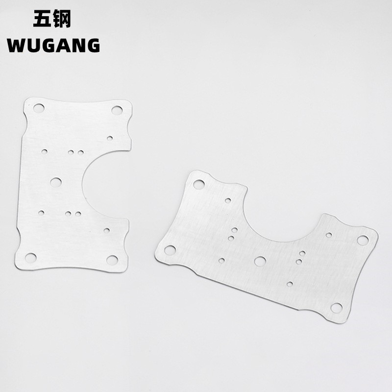 Hoja de reparación de bisagras de acero inoxidable, reparación de bisagras de puerta de gabinete, artefacto, placa de fijación para el hogar, junta, accesorios de instalación de refuerzo