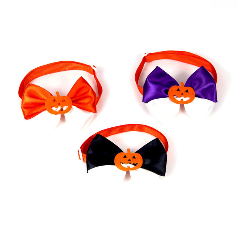 Halloween traje para mascotas alas de murciélago voz cambiante traje de vacaciones divertido perro gato pajarita sombrero para mascotas accesorios