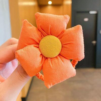 皮筋女儿童小女孩头绳橡皮筋扎头不伤发弹性好花朵发绳发圈头饰|undefined