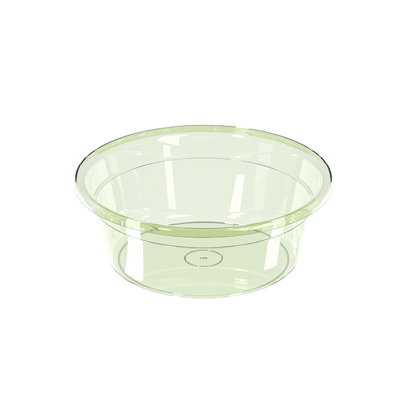 厚みのある洗面器プラスチック透明家庭用大、中、小洗濯学生寮足湯ベビー洗面器|undefined