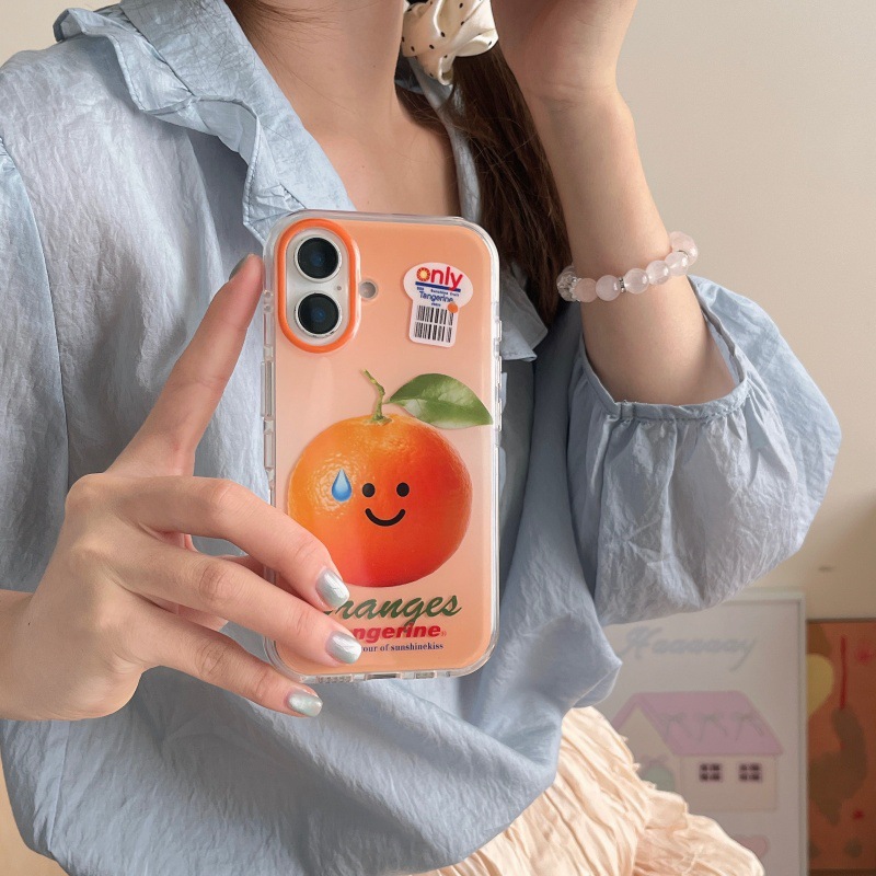 Fruta fresca y divertida de verano para Apple 15ProMax funda para teléfono móvil 16Pro lindo 14/13 nuevo 16PM