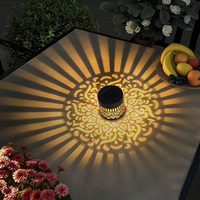 Lámpara solar de pared para exteriores, foco impermeable con sensor para balcón, lámpara de jardín, lámpara de pared de hierro forjado para puerta de villa, farol colgante. image 12