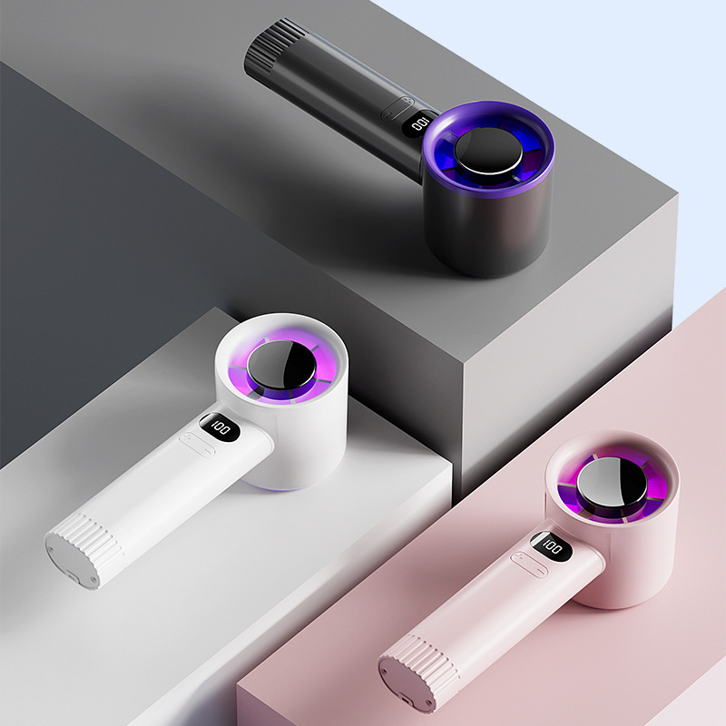 クロスボーダーデジタルディスプレイ 120 スピード暴力的なターボファン USB 充電高速ポータブル屋外ミニ小型ファン|undefined