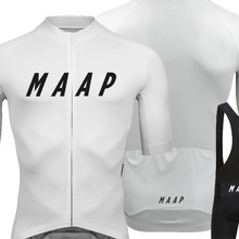MAAP男子公路自行车夏季骑行服短袖牛奶丝面料舒适透气骑行套装