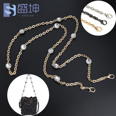 New Shengkun Water Diamond Chain Handbag Crystal Diamond Bag Chain Strap Accessory for Single Purchase Crossbody Metal Chain Strap Bag