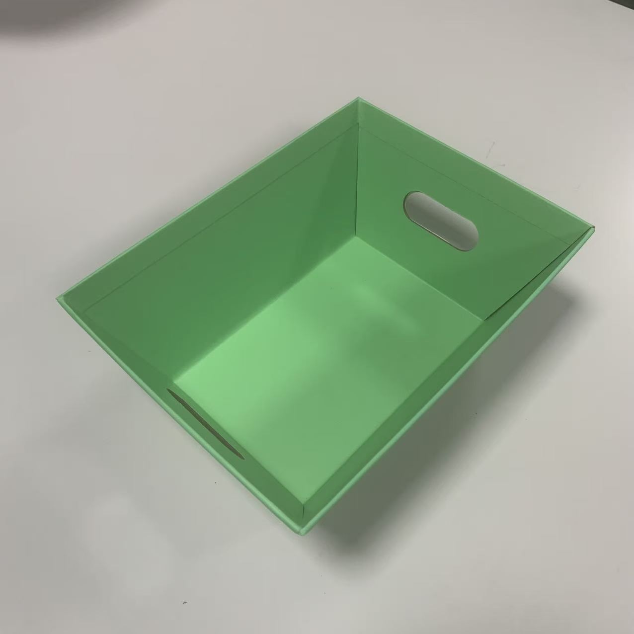 Caja de almacenamiento prefabricada del fabricante original, caja de regalo para frutas, caja de almacenamiento para snacks y artículos diversos, cesta de regalo creativa, caja de almacenamiento trapezoidal image 18
