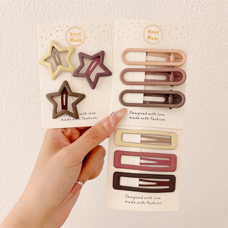 Meilad clip para el cabello para mujeres 2025 nuevo red lateral bang clip para el cabello frente clip para el cabello BB clip para el cabello