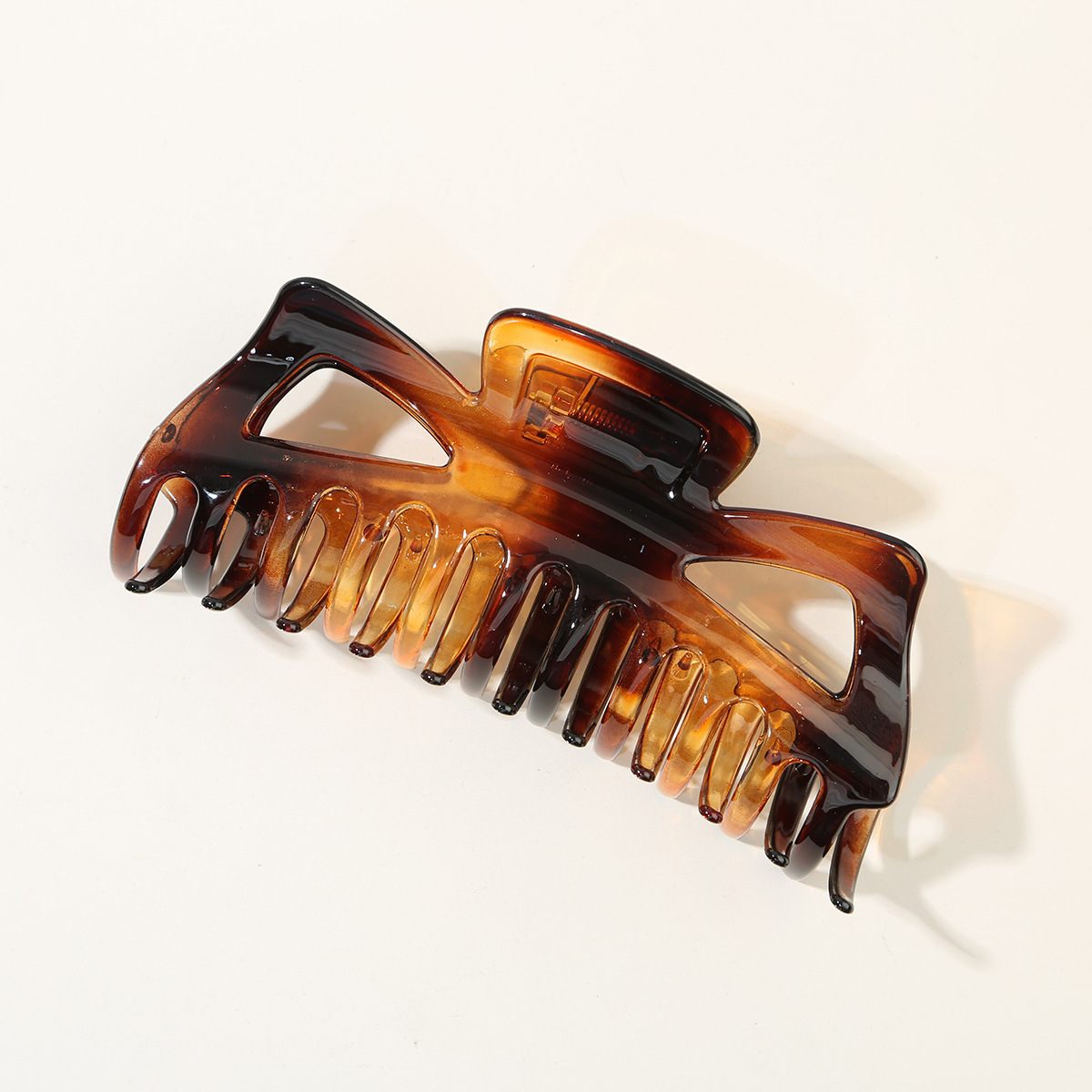 Pinza de pelo extra grande de 13 cm para cabello grueso, pinza de tiburón sencilla para mujer, horquilla de alta gama. image 41