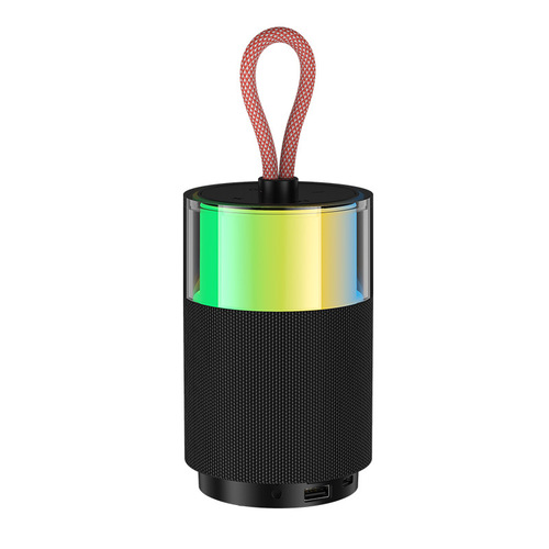 New Bluetooth Speaker Wireless Karaoke Speaker Portable with Microphone for Singing RGB Lighted Small Audio Wholesale