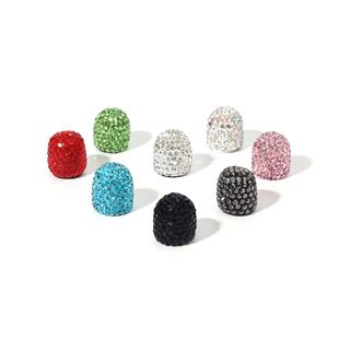 Cross-border Amazon Diamond-embedded valve cap car universal tire cap full diamond car Crystal tire cap valve core