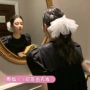 同款气质波点蕾丝头绳